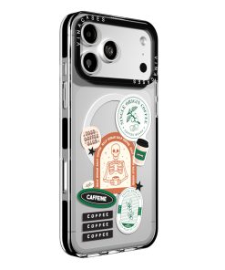 Alternative view of قاب مگسیف ضد ضربه آیفون وینا مدل Half Human Half Coffee
