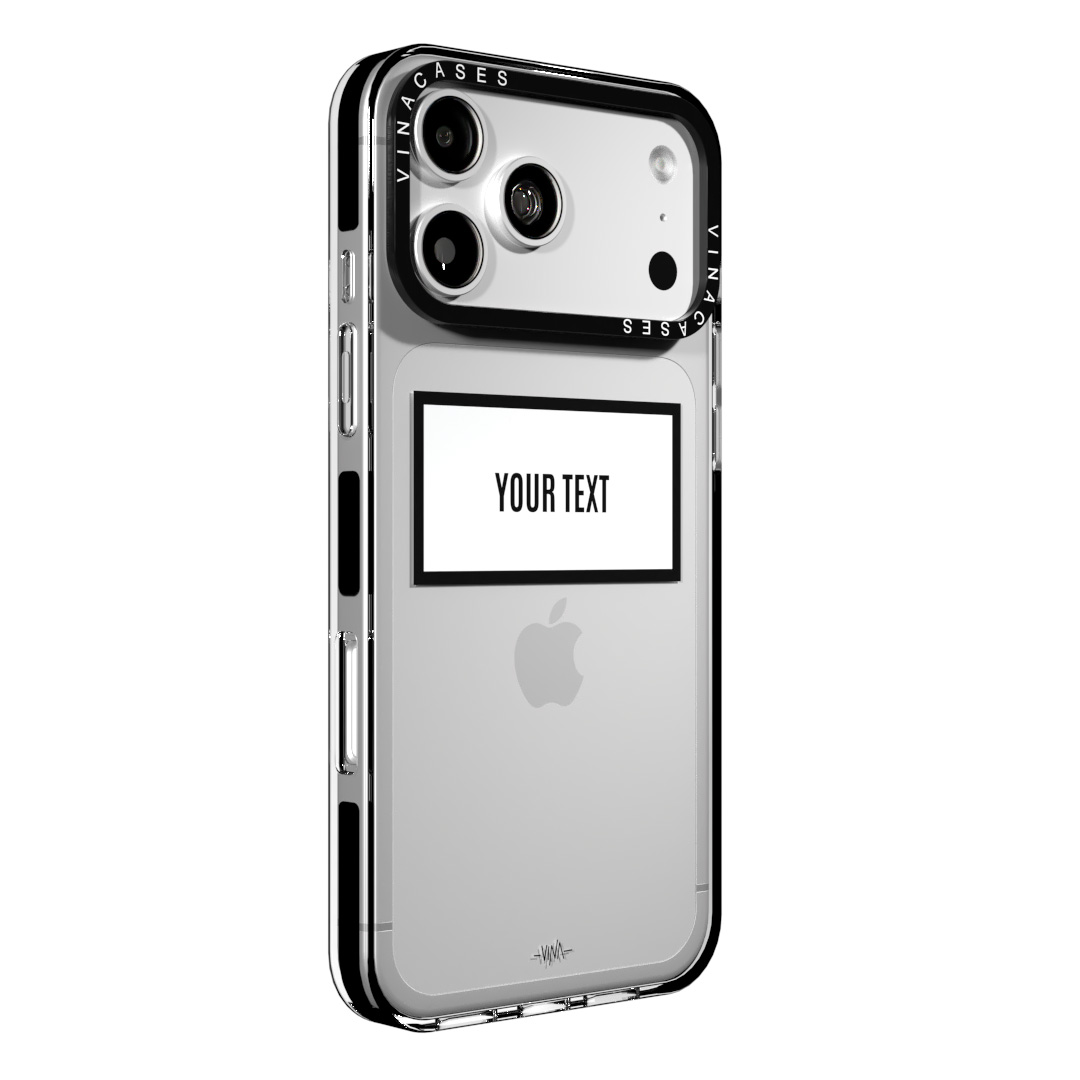 قاب ضد ضربه آیفون وینا با اسم دلخواه مدل Text box - Image 5