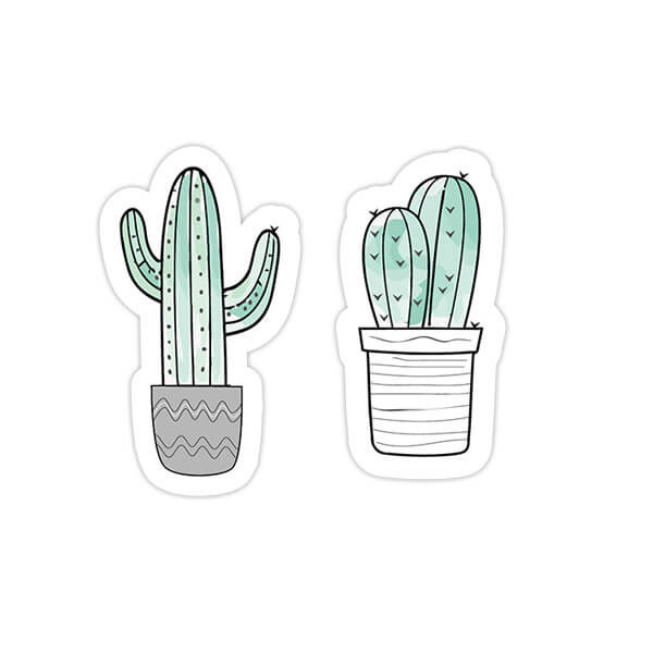 استیکر وینا مدل Cactus 02