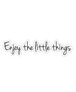 استیکر وینا مدل Enjoy The Little Things