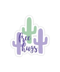 استیکر وینا مدل Free Hugs
