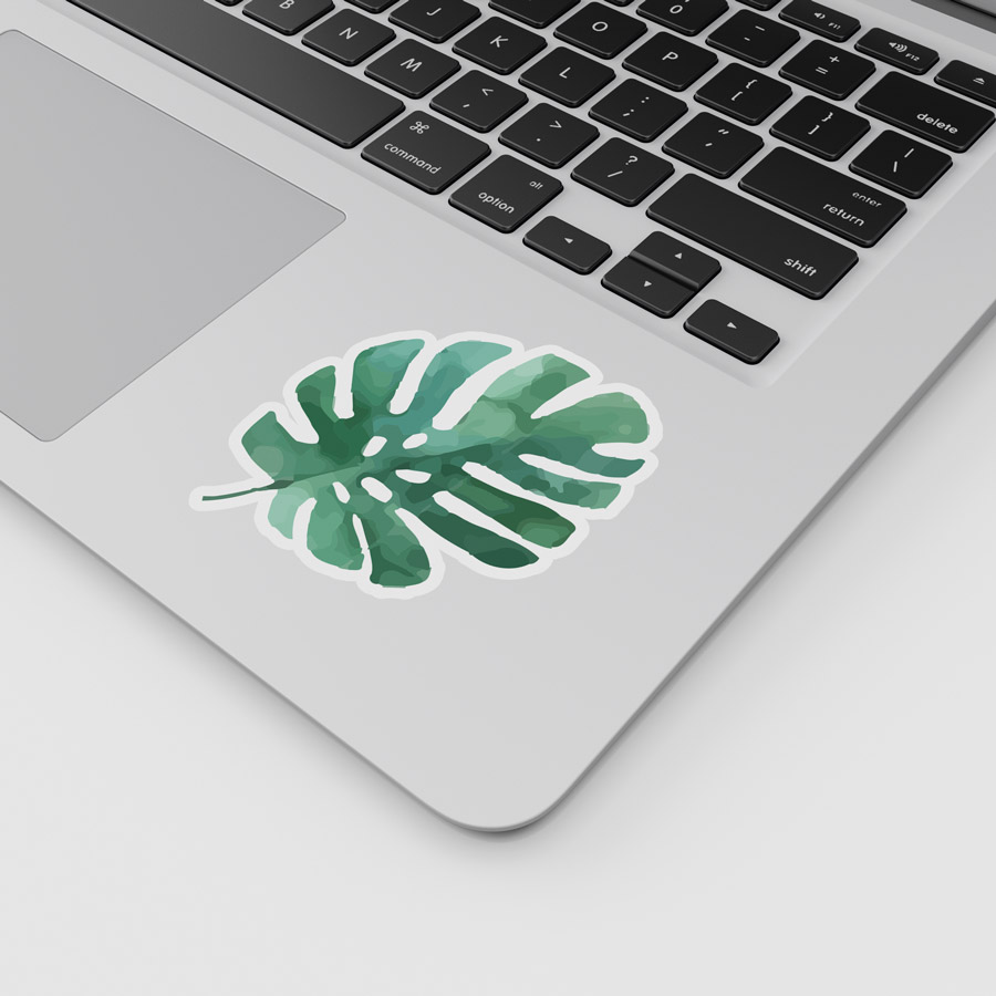 استیکر وینا مدل Monstera - Image 2