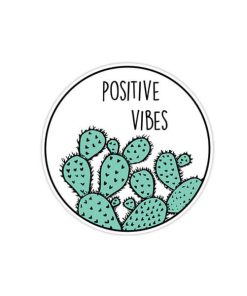 استیکر وینا مدل Positive Vibes
