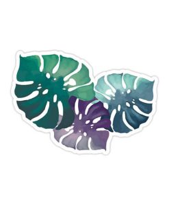 استیکر وینا مدل Rainbow Monstera