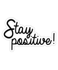 استیکر وینا مدل Stay Positive