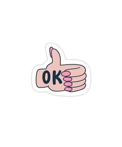 استیکر وینا مدل !Ok