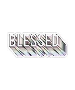 استیکر وینا مدل Blessed