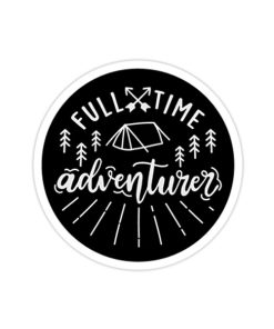 استیکر وینا مدل Full Time Adventurer