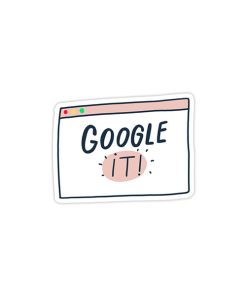 استیکر وینا مدل Google It In Pink