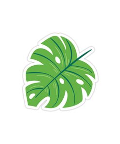 استیکر وینا مدل Monstera Leaf