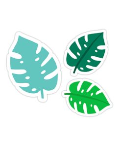استیکر وینا مدل Monstera Pack