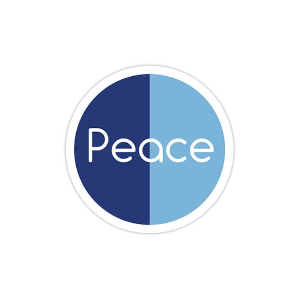 استیکر وینا مدل Peace