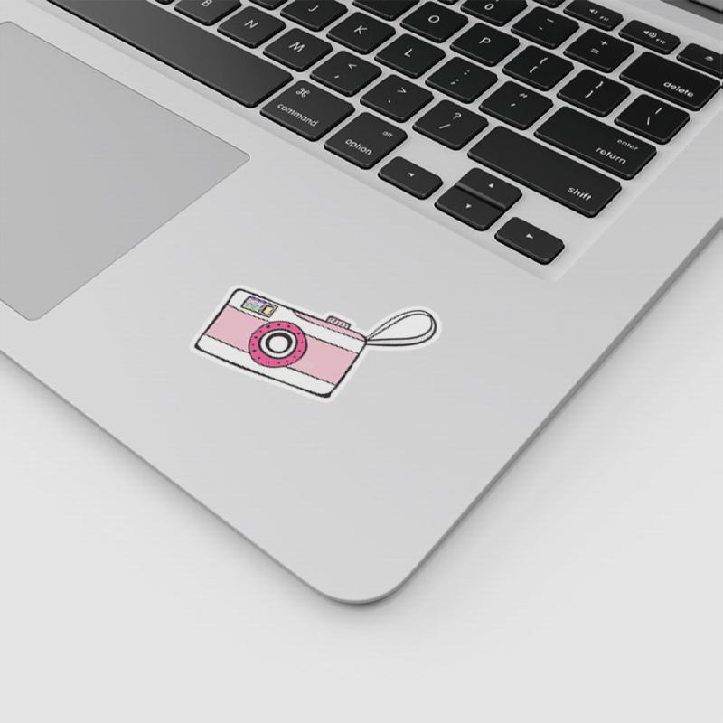 استیکر وینا مدل Pink Camera - Image 2