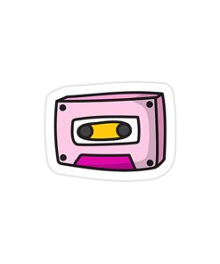 استیکر وینا مدل Pink Casette
