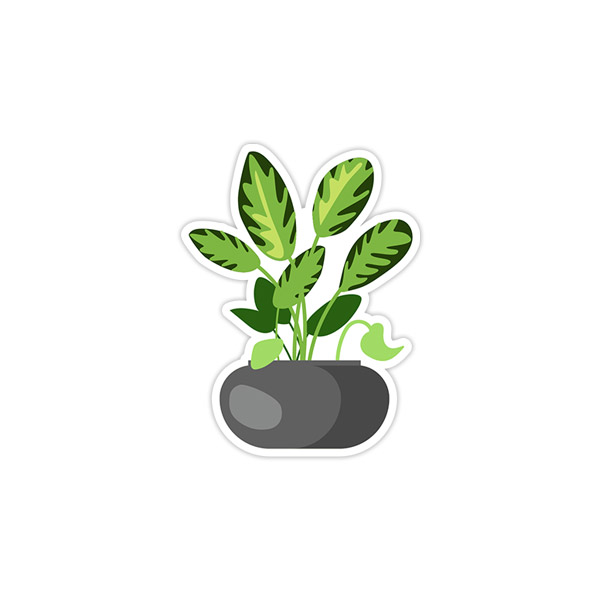 استیکر وینا مدل 1 Plant Pot