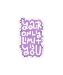 استیکر وینا مدل Your Only Limit Is You