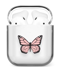 قاب شفاف ایرپاد وینا مدل Light Pink Butterfly