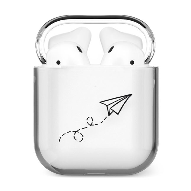 قاب شفاف ایرپاد وینا مدل Paper Plane