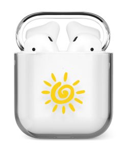 قاب شفاف ایرپاد وینا مدل Yellow Sun