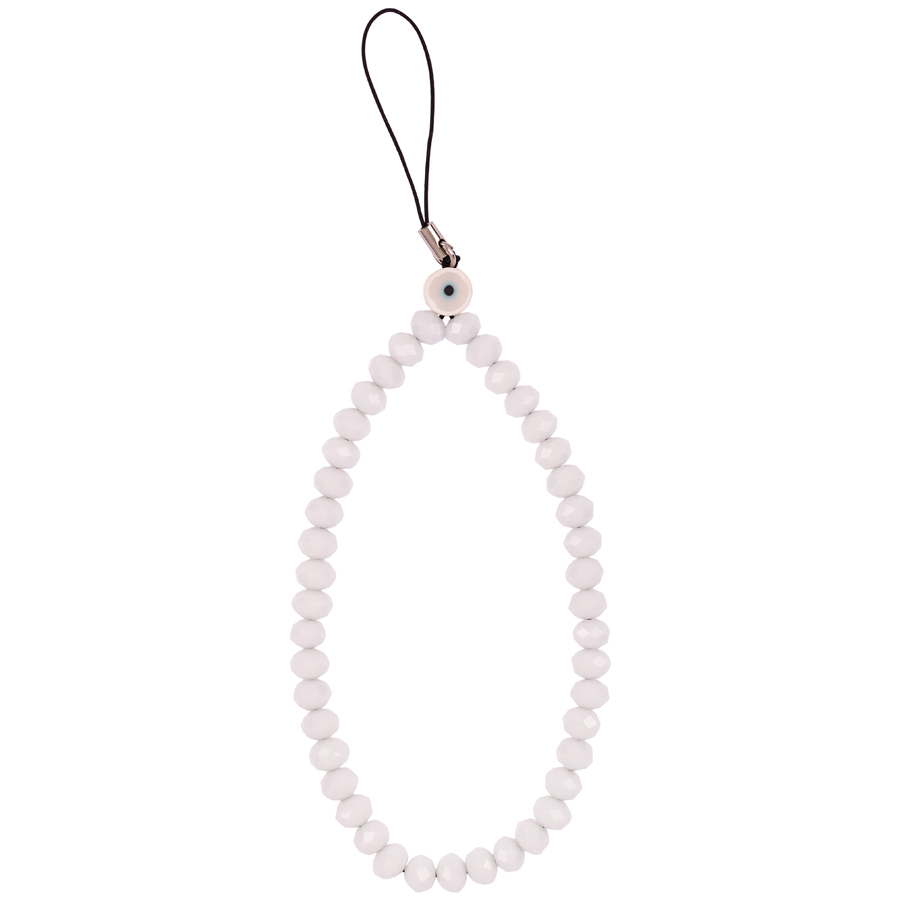 آویز موبایل ( بند گوشی ) وینا مدل White Crystals