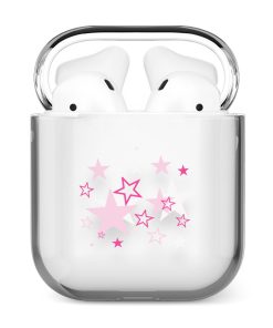 قاب شفاف ایرپاد وینا مدل Pink Stars
