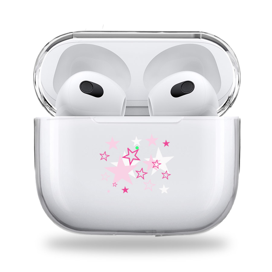 قاب شفاف ایرپاد وینا مدل Pink Stars - Image 6