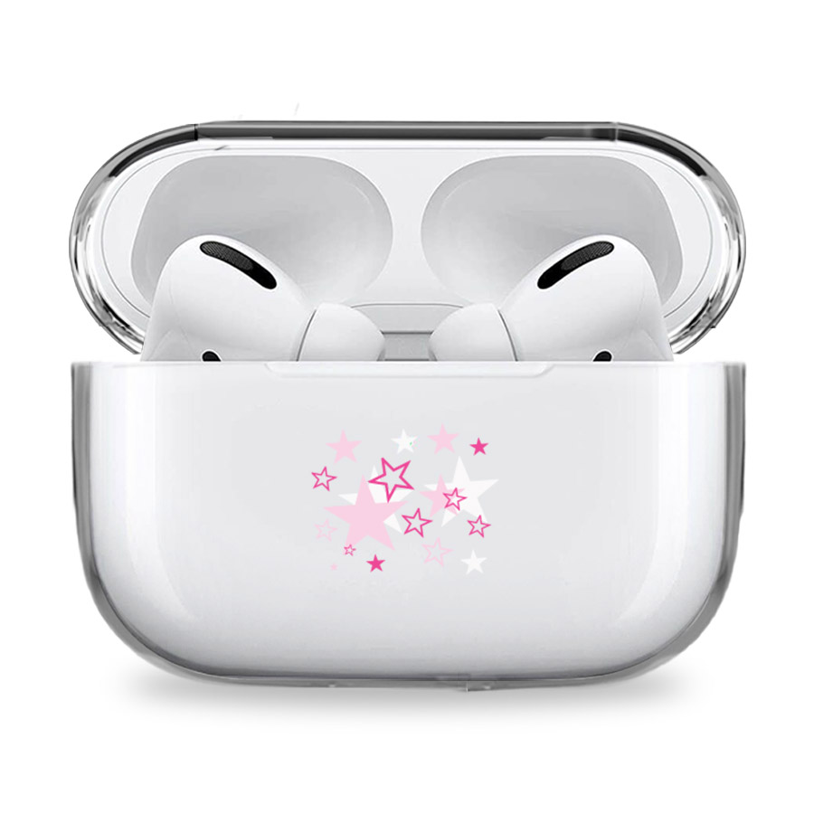 قاب شفاف ایرپاد وینا مدل Pink Stars - Image 4