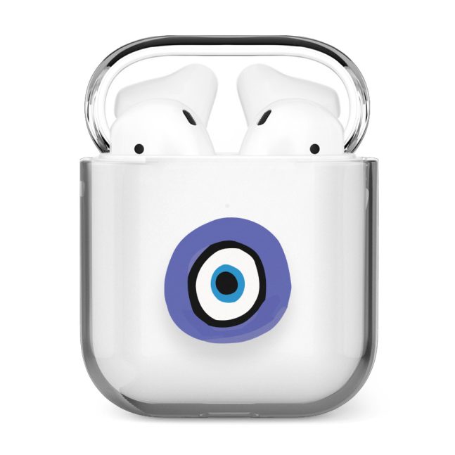 قاب شفاف ایرپاد وینا مدل Evil Eye