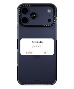 قاب ضد ضربه آیفون وینا با اسم دلخواه مدل Reminder