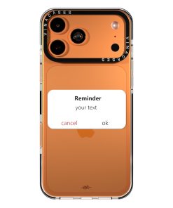 Alternative view of قاب ضد ضربه آیفون وینا با اسم دلخواه مدل Reminder