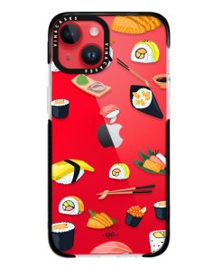 Alternative view of قاب ضد ضربه آیفون وینا با اسم دلخواه مدل Sushi