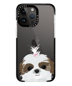 قاب ضد ضربه آیفون وینا با اسم دلخواه مدل Shih Tzu