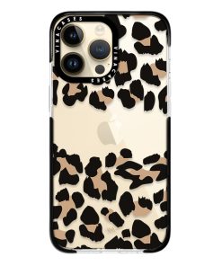 قاب ضد ضربه آیفون وینا با اسم دلخواه مدل Leopard