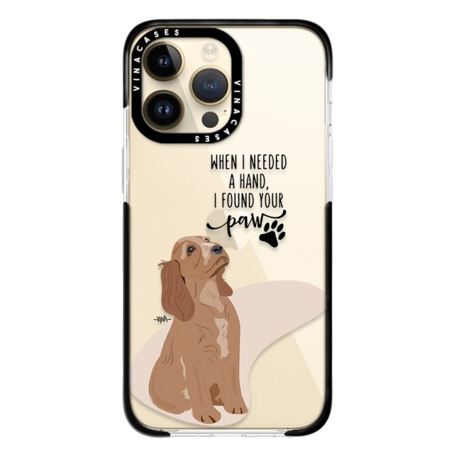 قاب ضد ضربه آیفون وینا مدل I Found Your Paw