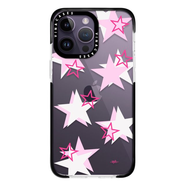 قاب ضد ضربه آیفون وینا مدل Pink Star