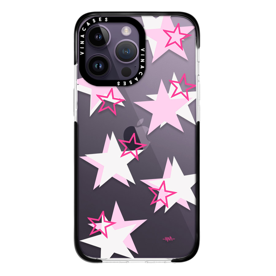 قاب ضد ضربه آیفون وینا مدل Pink Star