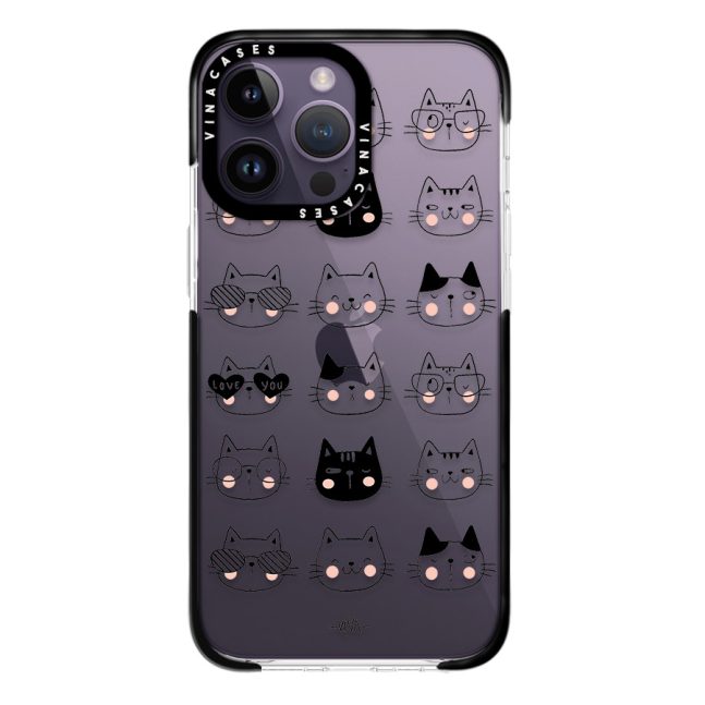 Alternative view of قاب ضد ضربه آیفون وینا مدل Cute Cats