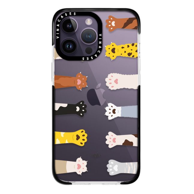 Alternative view of قاب ضد ضربه آیفون وینا مدل Cat Paws