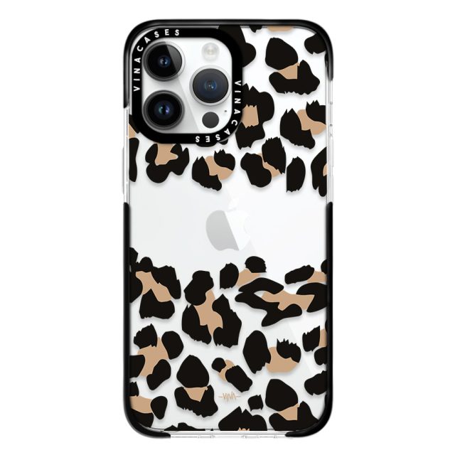 Alternative view of قاب ضد ضربه آیفون وینا با اسم دلخواه مدل Leopard
