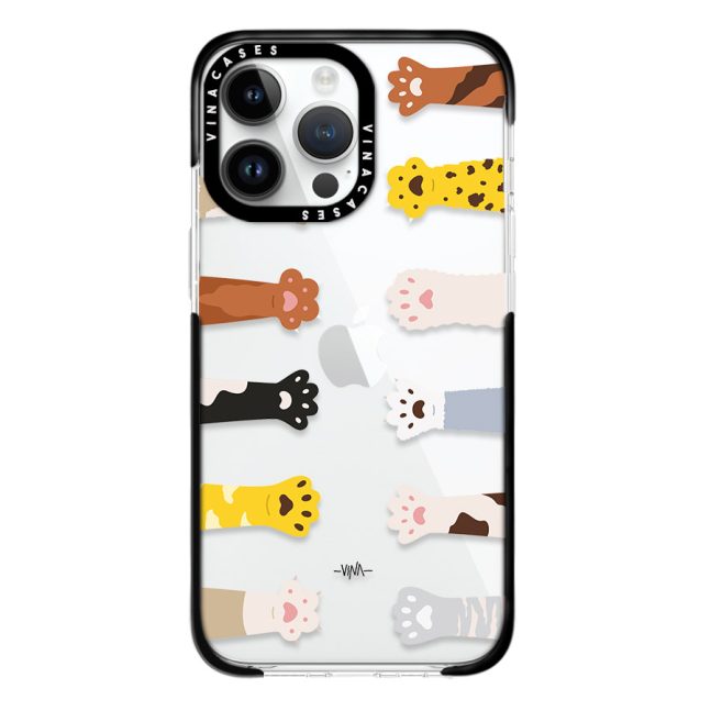 قاب ضد ضربه آیفون وینا مدل Cat Paws