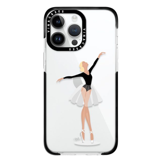 قاب ضد ضربه آیفون وینا مدل Blonde Ballerina
