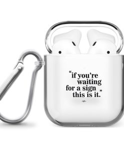 Alternative view of قاب شفاف ایرپاد وینا مدل Your Sign