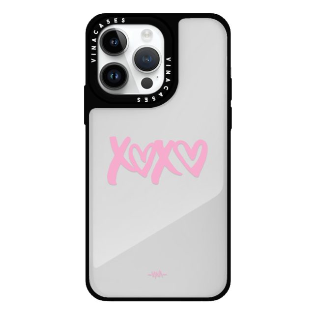 قاب آینه ای ضد ضربه آیفون وینا مدل XOXO