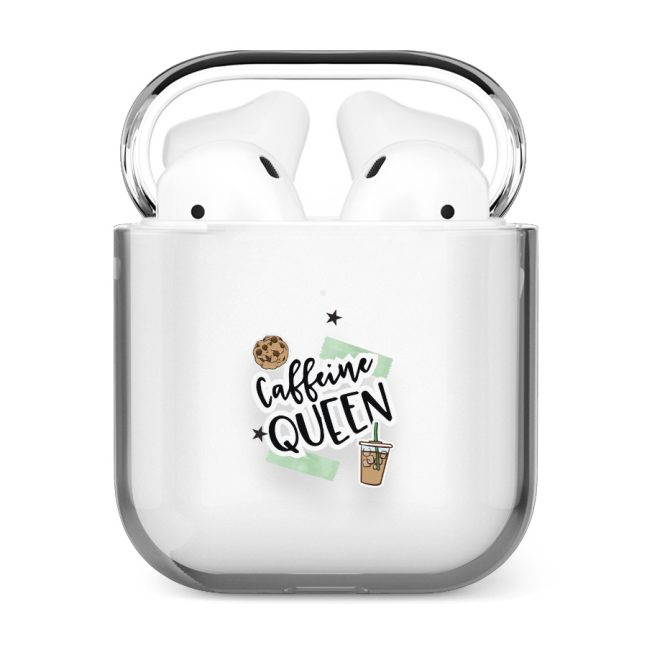 قاب شفاف ایرپاد وینا مدل Caffeine Queen