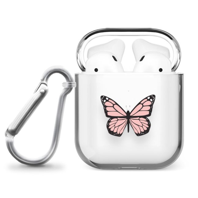 Alternative view of قاب شفاف ایرپاد وینا مدل Light Pink Butterfly