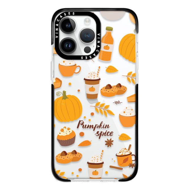 قاب ضد ضربه آیفون وینا مدل Pumpkin Spice