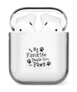 قاب شفاف ایرپاد وینا مدل My favorite people have paws