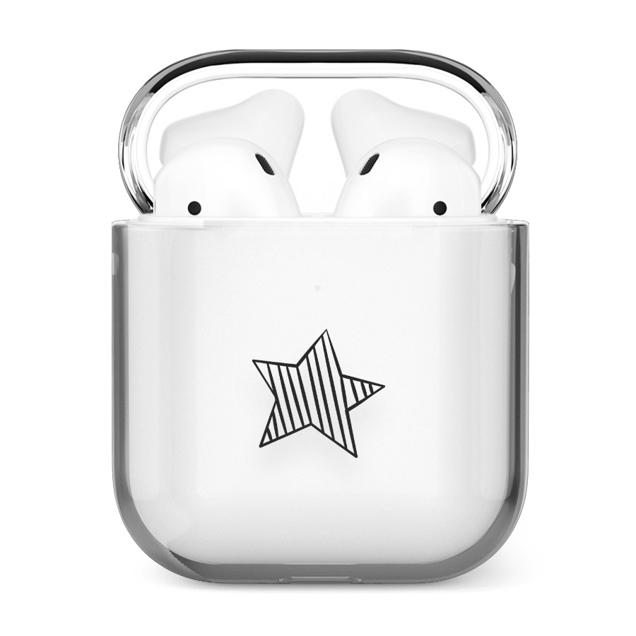 قاب شفاف ایرپاد وینا مدل Striped star