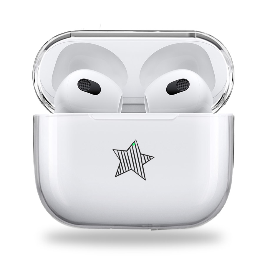 قاب شفاف ایرپاد وینا مدل Striped star - Image 4