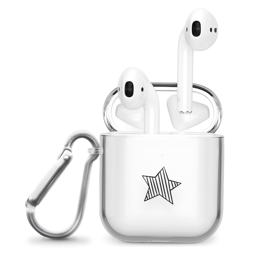 قاب شفاف ایرپاد وینا مدل Striped star - Image 3